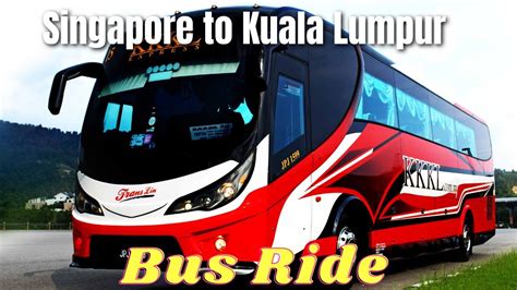singapore to malaysia bus fare